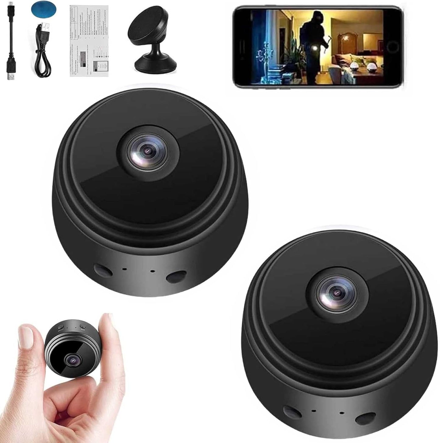 New 2025 ⭐ - Mini Magnetic Wireless WiFi Camera